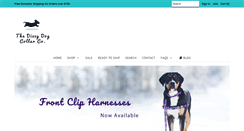 Desktop Screenshot of dizzydogcollars.com